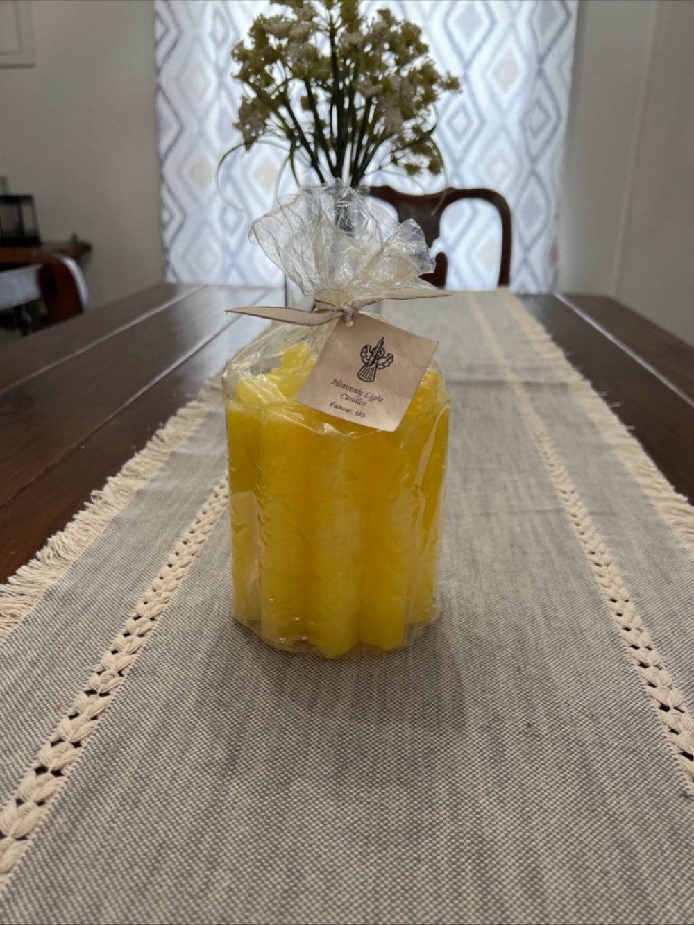 Heavenly Light Handmade Banana Scent Candle New